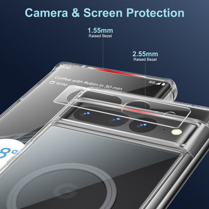 Transparent Frosted MagSafe Phone Case, For Google Pixel 6 Pro, For Google Pixel 7, For Google Pixel 7 Pro