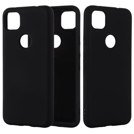 Pure Color Liquid Silicone Shockproof Full Coverage Case, For Google Pixel 4a 4G