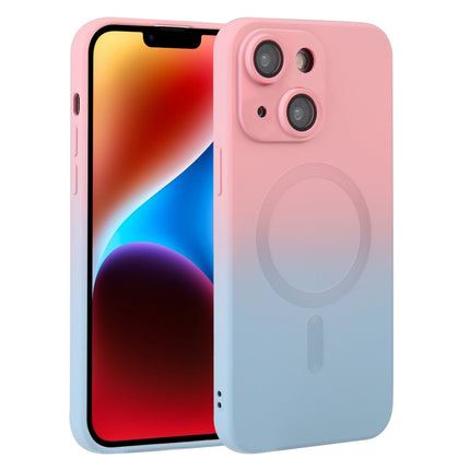 Liquid TPU Silicone Gradient MagSafe Phone Case, For iPhone 14, For iPhone 14 Plus, For iPhone 14 Pro, For iPhone 14 Pro Max