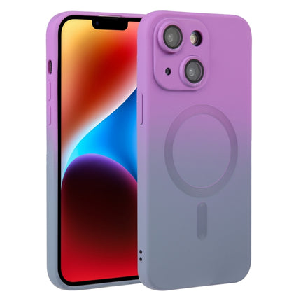 Liquid TPU Silicone Gradient MagSafe Phone Case, For iPhone 14, For iPhone 14 Plus, For iPhone 14 Pro, For iPhone 14 Pro Max