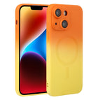 For iPhone 14 Plus / Orange Yellow