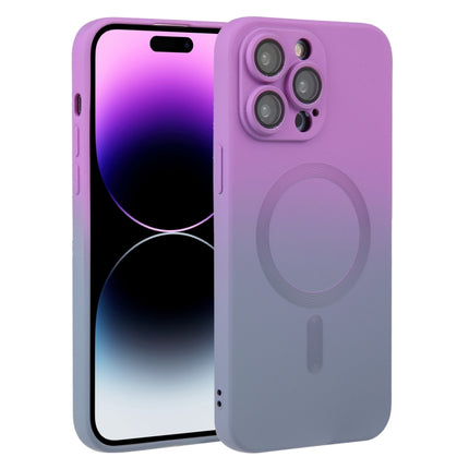 Liquid TPU Silicone Gradient MagSafe Phone Case, For iPhone 14, For iPhone 14 Plus, For iPhone 14 Pro, For iPhone 14 Pro Max