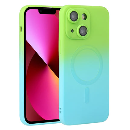 Liquid TPU Silicone Gradient MagSafe Phone Case, For iPhone 13, For iPhone 13 Pro, For iPhone 13 Pro Max, For iPhone 12