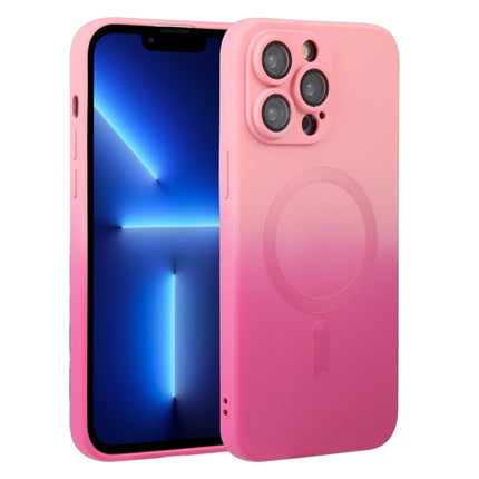 Liquid TPU Silicone Gradient MagSafe Phone Case, For iPhone 13, For iPhone 13 Pro, For iPhone 13 Pro Max, For iPhone 12