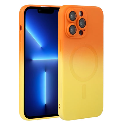 Liquid TPU Silicone Gradient MagSafe Phone Case, For iPhone 13, For iPhone 13 Pro, For iPhone 13 Pro Max, For iPhone 12