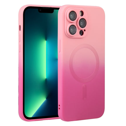 Liquid TPU Silicone Gradient MagSafe Phone Case, For iPhone 13, For iPhone 13 Pro, For iPhone 13 Pro Max, For iPhone 12