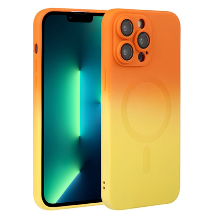 Liquid TPU Silicone Gradient MagSafe Phone Case, For iPhone 13, For iPhone 13 Pro, For iPhone 13 Pro Max, For iPhone 12