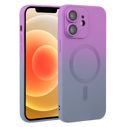Liquid TPU Silicone Gradient MagSafe Phone Case, For iPhone 13, For iPhone 13 Pro, For iPhone 13 Pro Max, For iPhone 12