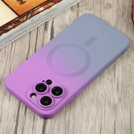 Liquid TPU Silicone Gradient MagSafe Phone Case, For iPhone 12 Pro, For iPhone 12 Pro Max, For iPhone 11, For iPhone 11 Pro Max