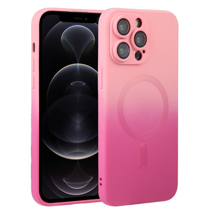 Liquid TPU Silicone Gradient MagSafe Phone Case, For iPhone 12 Pro, For iPhone 12 Pro Max, For iPhone 11, For iPhone 11 Pro Max