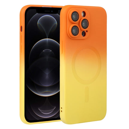 Liquid TPU Silicone Gradient MagSafe Phone Case, For iPhone 12 Pro, For iPhone 12 Pro Max, For iPhone 11, For iPhone 11 Pro Max
