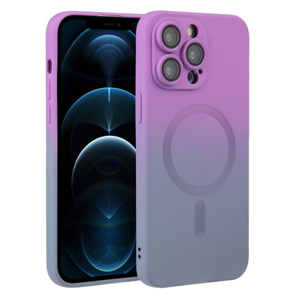 Liquid TPU Silicone Gradient MagSafe Phone Case, For iPhone 12 Pro, For iPhone 12 Pro Max, For iPhone 11, For iPhone 11 Pro Max