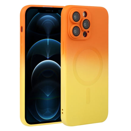 Liquid TPU Silicone Gradient MagSafe Phone Case, For iPhone 12 Pro, For iPhone 12 Pro Max, For iPhone 11, For iPhone 11 Pro Max