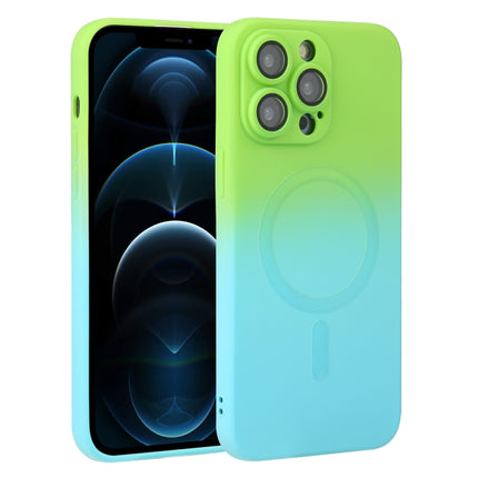 Liquid TPU Silicone Gradient MagSafe Phone Case, For iPhone 12 Pro, For iPhone 12 Pro Max, For iPhone 11, For iPhone 11 Pro Max