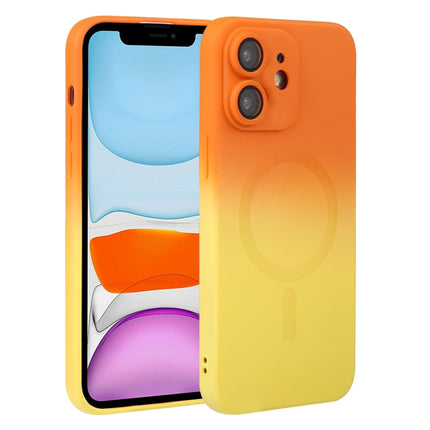 Liquid TPU Silicone Gradient MagSafe Phone Case, For iPhone 12 Pro, For iPhone 12 Pro Max, For iPhone 11, For iPhone 11 Pro Max