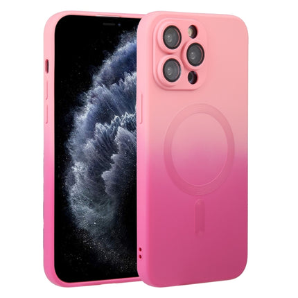 Liquid TPU Silicone Gradient MagSafe Phone Case, For iPhone 12 Pro, For iPhone 12 Pro Max, For iPhone 11, For iPhone 11 Pro Max