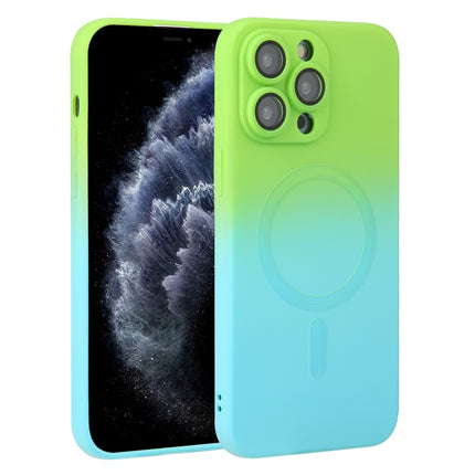 Liquid TPU Silicone Gradient MagSafe Phone Case, For iPhone 12 Pro, For iPhone 12 Pro Max, For iPhone 11, For iPhone 11 Pro Max