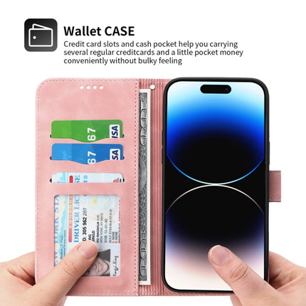 Dierfeng Dream Line TPU + PU  Leather Phone Case, For iPhone 14, For iPhone 14 Plus, For iPhone 14 Pro, For iPhone 14 Pro Max