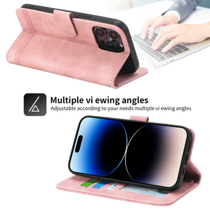 Dierfeng Dream Line TPU + PU  Leather Phone Case, For iPhone 14, For iPhone 14 Plus, For iPhone 14 Pro, For iPhone 14 Pro Max