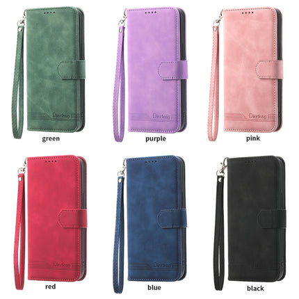 Dierfeng Dream Line TPU + PU  Leather Phone Case, For iPhone 13, For  iPhone 13 mini, For iPhone 13 Pro, For iPhone 13 Pro Max