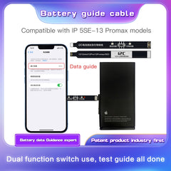 i2C Battery Boot Strap Test Flex Cable, For iPhone 5 SE / 6s / 6 Plus / 6s Plus / 7 / 7 Plus, For iPhone 8 / 8 Plus / X / XR / XS / XS Max / 11 Pro / 11 Pro Max, For iPhone 11 / SE2, For iPhone 12 mini / 12 / 12 Pro / 12 Pro Max / SE3������������������...