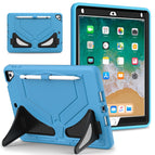 For iPad 9.7 2018/2017 / Pro 9.7 2016 / Air 2 / Light Blue+Black