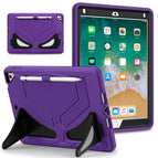 For iPad 9.7 2018/2017 / Pro 9.7 2016 / Air 2 / Purple+Black