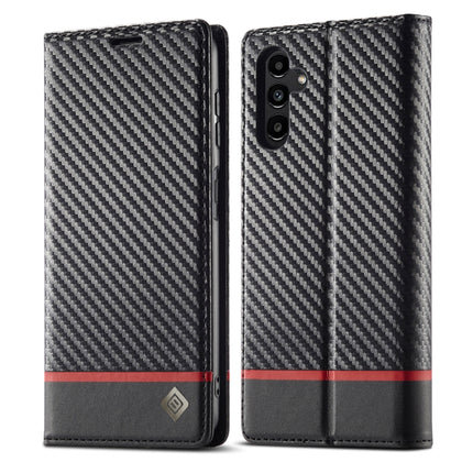 LC.IMEEKE Carbon Fiber Leather Phone Case, For Google Pixel 6a, For Samsung Galaxy A34 5G