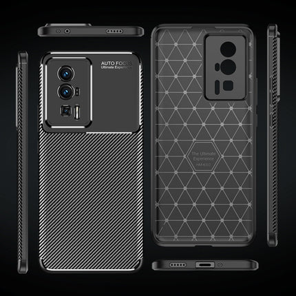 Carbon Fiber Texture Shockproof TPU Phone Case, For Xiaomi Redmi K60, For Xiaomi Redmi K60 Pro, For Xiaomi Redmi K60E