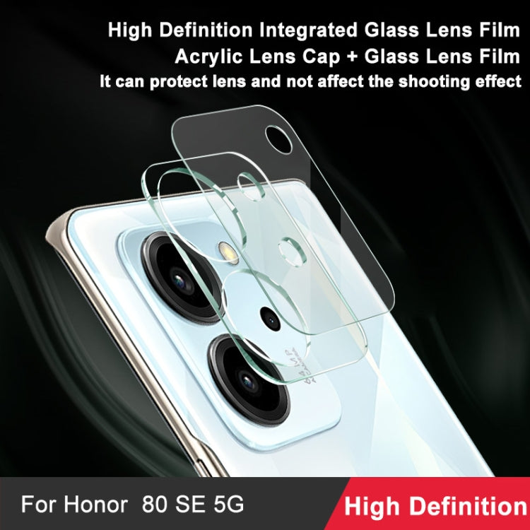 imak Integrated Rear Camera Lens Tempered Glass Film, For Honor 80 SE 5G, For OPPO Find N2 5G, For OPPO Reno9 5G/Reno9 Pro 5G, For Samsung Galaxy A04e 4G/M04 4G, For Samsung Galaxy A34 5G