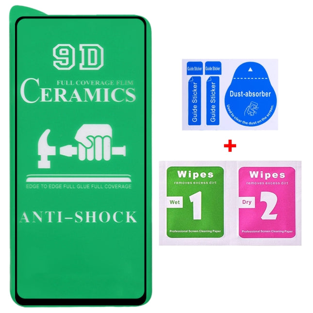 9D Full Screen Full Glue Ceramic Film, For Xiaomi Redmi Note 12 Pro/12 Pro+ Global/12R Pro (1 PC)