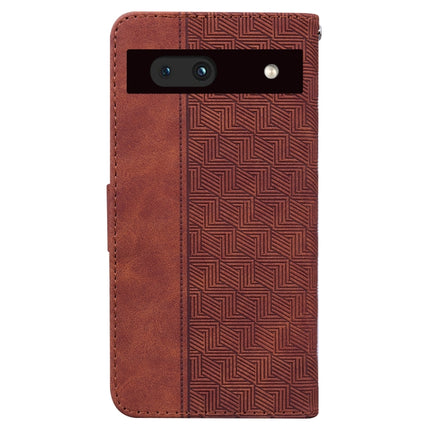 Geometric Embossed Flip Leather Phone Case, For Google Pixel 7a, For Infinix Hot 20 Play, For Samsung Galaxy A34 5G, For Samsung Galaxy A54 5G