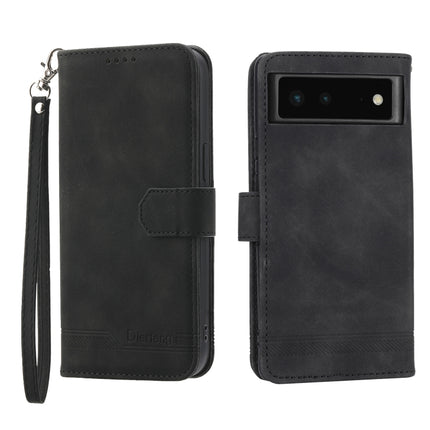 Dierfeng Dream Line TPU + PU Leather Phone Case, For Google Pixel 6, For Google Pixel 6 Pro, For Google Pixel 6a, For Google Pixel 7