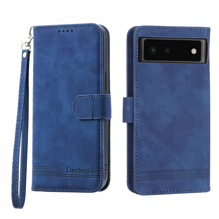 Dierfeng Dream Line TPU + PU Leather Phone Case, For Google Pixel 6, For Google Pixel 6 Pro, For Google Pixel 6a, For Google Pixel 7