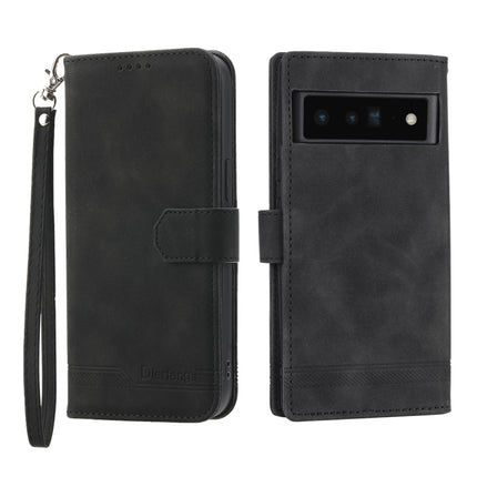 Dierfeng Dream Line TPU + PU Leather Phone Case, For Google Pixel 6, For Google Pixel 6 Pro, For Google Pixel 6a, For Google Pixel 7