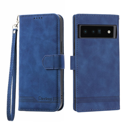 Dierfeng Dream Line TPU + PU Leather Phone Case, For Google Pixel 6, For Google Pixel 6 Pro, For Google Pixel 6a, For Google Pixel 7