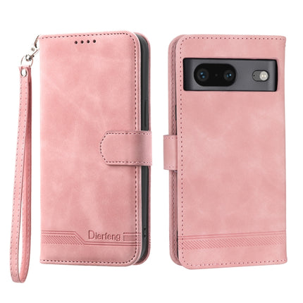 Dierfeng Dream Line TPU + PU Leather Phone Case, For Google Pixel 6, For Google Pixel 6 Pro, For Google Pixel 6a, For Google Pixel 7