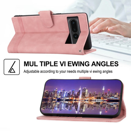 Dierfeng Dream Line TPU + PU Leather Phone Case, For Google Pixel 7 Pro, For Google Pixel 7a