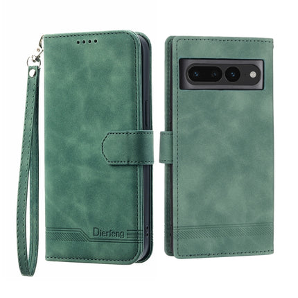 Dierfeng Dream Line TPU + PU Leather Phone Case, For Google Pixel 7 Pro, For Google Pixel 7a