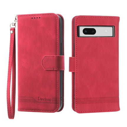 Dierfeng Dream Line TPU + PU Leather Phone Case, For Google Pixel 7 Pro, For Google Pixel 7a