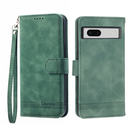 Dierfeng Dream Line TPU + PU Leather Phone Case, For Google Pixel 7 Pro, For Google Pixel 7a