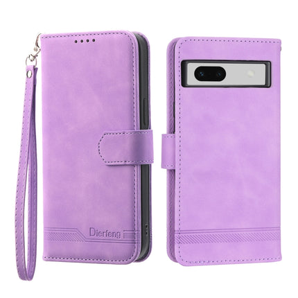 Dierfeng Dream Line TPU + PU Leather Phone Case, For Google Pixel 7 Pro, For Google Pixel 7a