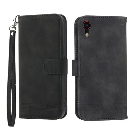 Dierfeng Dream Line TPU + PU Leather Phone Case, For iPhone XS Max, For iPhone XR, For iPhone X/XS, For iPhone 6 Plus/7 Plus/8 Plus
