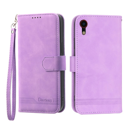 Dierfeng Dream Line TPU + PU Leather Phone Case, For iPhone XS Max, For iPhone XR, For iPhone X/XS, For iPhone 6 Plus/7 Plus/8 Plus