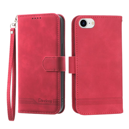 Dierfeng Dream Line TPU + PU Leather Phone Case, For iPhone 6/7/8/SE 2020/SE 2022