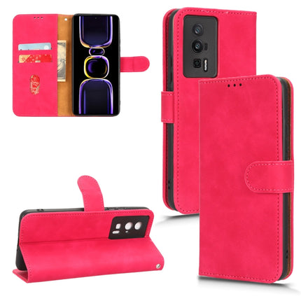 Skin Feel Magnetic Flip Leather Phone Case, For TCL 40SE, For Xiaomi Redmi K60 / K60 Pro, For ZTE Libero 5G III