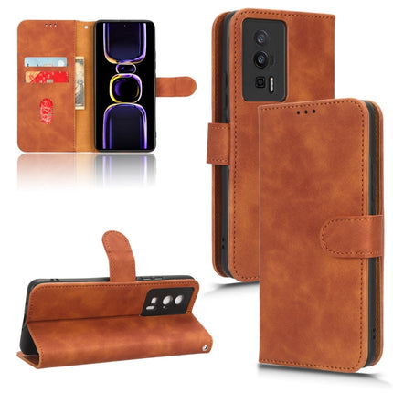 Skin Feel Magnetic Flip Leather Phone Case, For TCL 40SE, For Xiaomi Redmi K60 / K60 Pro, For ZTE Libero 5G III