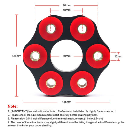 For BMW E46 Manual Trans Drive Shaft Flex Joint Disc