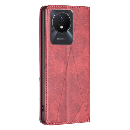 Prismatic Invisible Magnetic Leather Phone Case, For vivo Y02 4G, For Xiaomi Redmi 12C, For Xiaomi Redmi K60 / K60 Pro, For Xiaomi Redmi Note 12 Pro+ Global