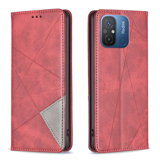 Prismatic Invisible Magnetic Leather Phone Case, For vivo Y02 4G, For Xiaomi Redmi 12C, For Xiaomi Redmi K60 / K60 Pro, For Xiaomi Redmi Note 12 Pro+ Global